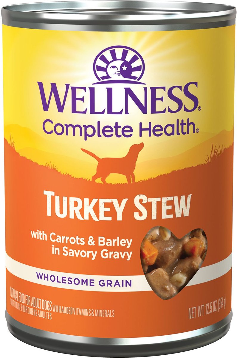 Wellness Turkey Stew with Barley and Carrots Canned Dog Food