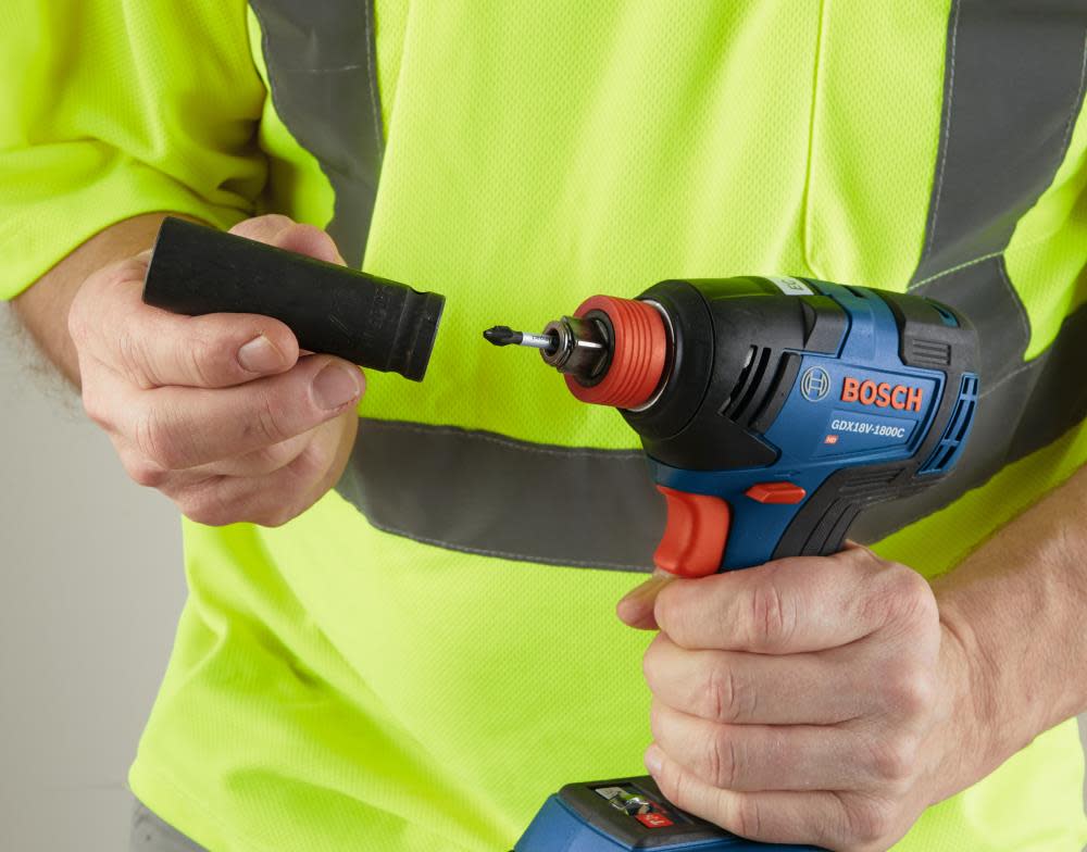 18V EC Brushless Connected-Ready Freak 1/4 In. and 1/2 In. Two-In-One Bit/Socket Impact Driver (Bare Tool)