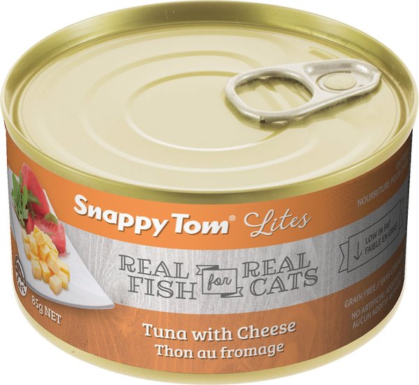 Snappy Tom Lites Tuna with Cheese Canned Cat Food