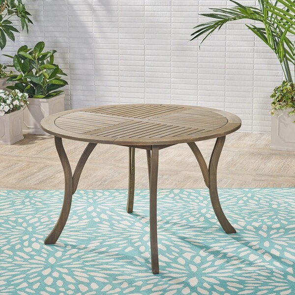 Versatile and Functional Outdoor Wood Dining Table