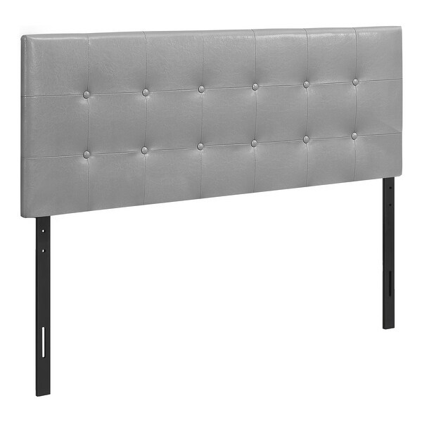 Bed， Headboard Only， Full Size， Bedroom， Upholstered Pu Leather Look， Transitional - - 31784653