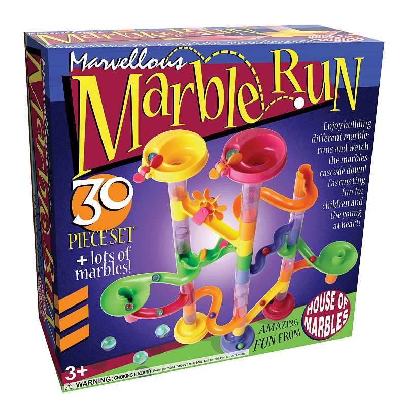 Marvellous Marble Run 30-pc. Set by House of Marbles