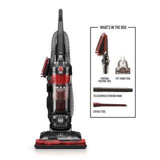 HOOVER WindTunnel 3 Max Performance Pet Bagless Upright Vacuum Cleaner Machine with HEPA Media Filtration UH72625V