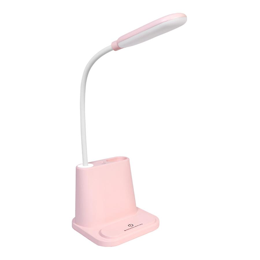 Led rechargeable usb desk lamp phone stand