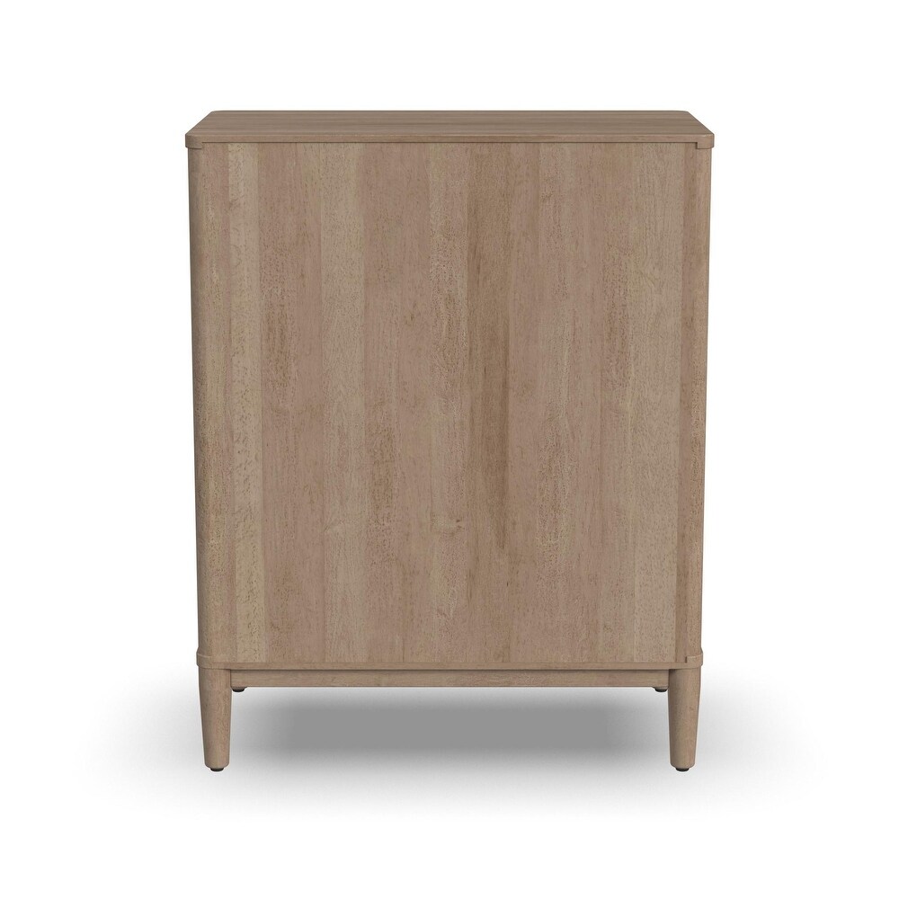 Brentwood Brown Wood Bar Cabinet   29\