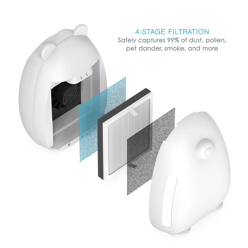 Pure Enrichment True HEPA Bear-Shaped Air Purifier