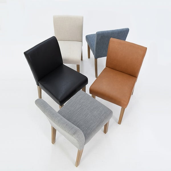 PU Leather Upholstered Dining Chairs