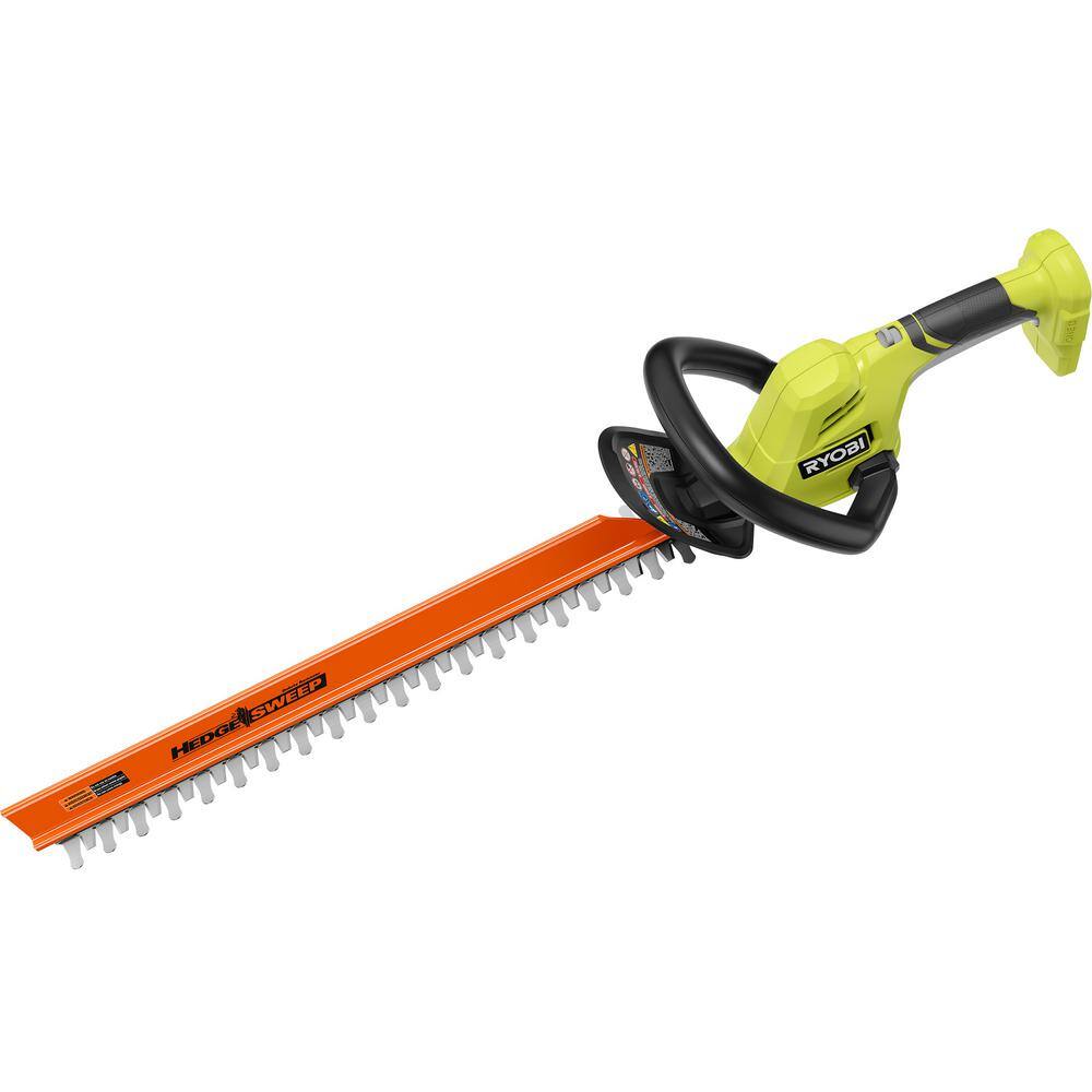 RYOBI ONE+ 18V 22 in. Lithium-Ion Cordless Hedge Trimmer (Tool Only) P2609BTL