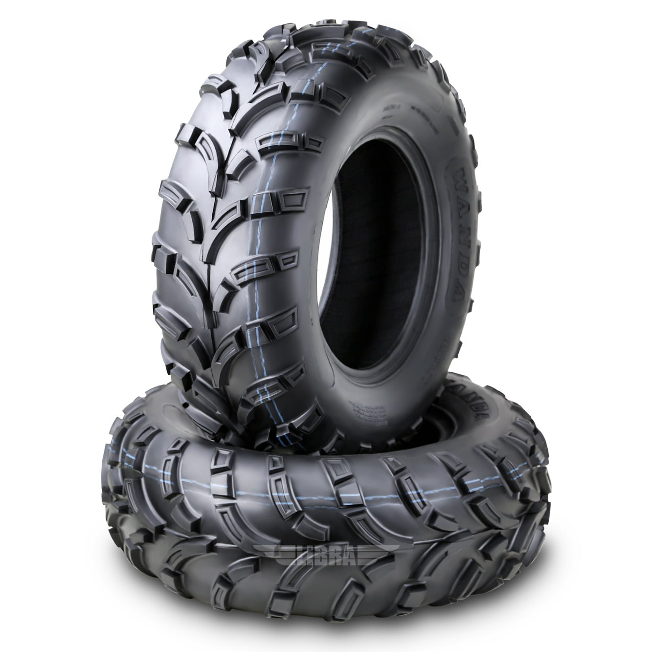 Set of 2 WANDA ATV/UTV Tires 26x8-12 26x8x12 /6PR - 10257