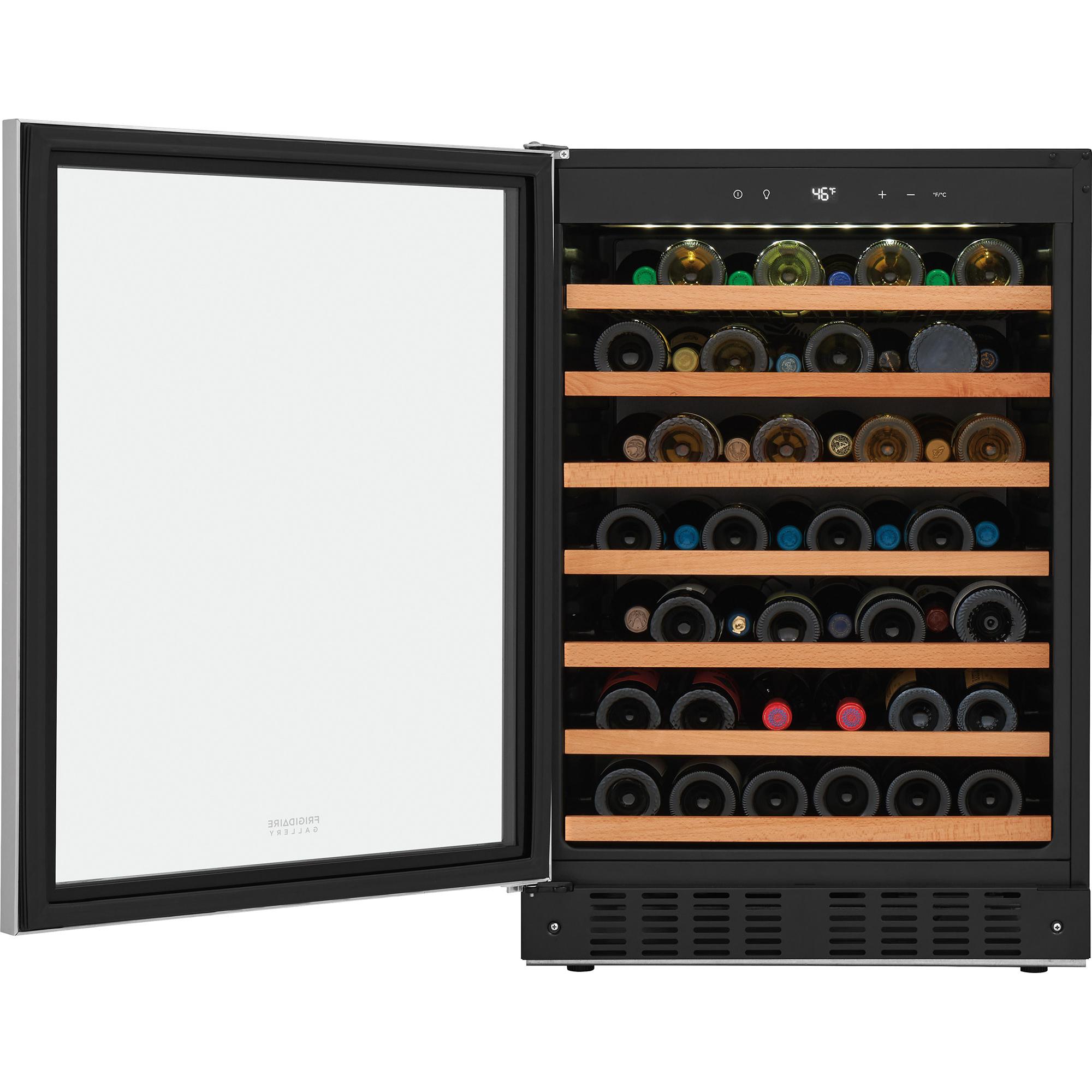 Frigidaire Gallery 5.3 cu.ft., 52-Bottle Freestanding Wine Cooler FGWC5233TS