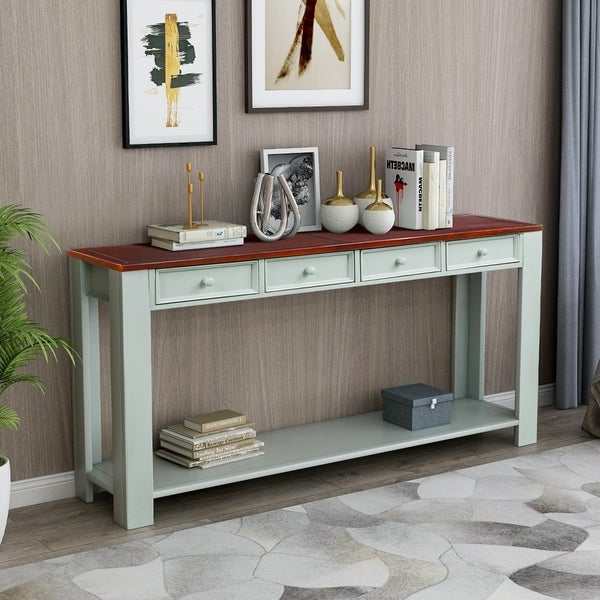 GZMR Console Table for Entryway Hallway Sofa Table