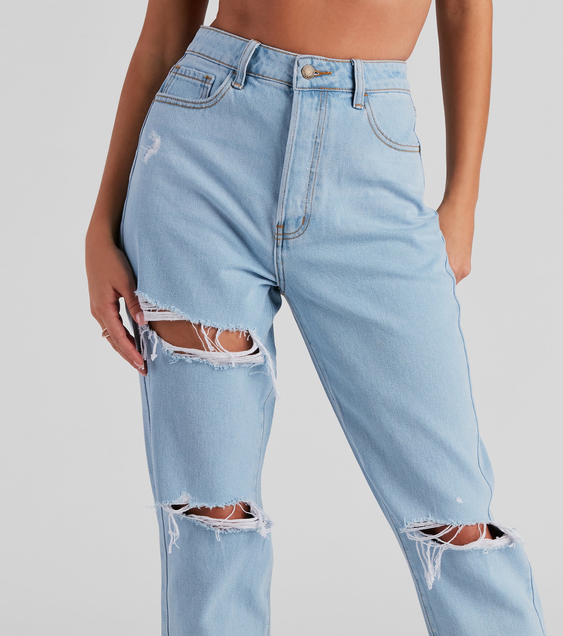 Amanda High Rise Boyfriend Jeans By Windsor Denim