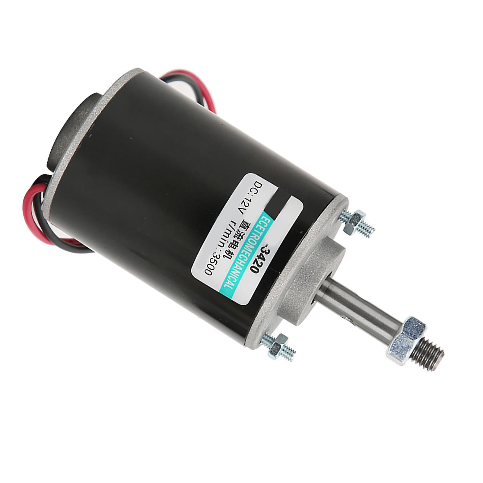 DC Motor Permanent Magnet High Speed Low Noise CW CCW Mini Brushed Electric Motors 30W12V 3500RPM