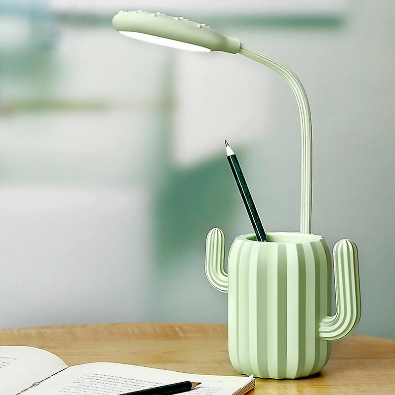 Cactus Table Lamp Foldable Learning Reading Lamp Led Eye Protection Lamp