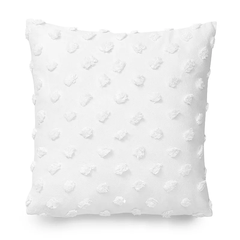 Martha Stewart Chenilla Dot Decorative Pillow