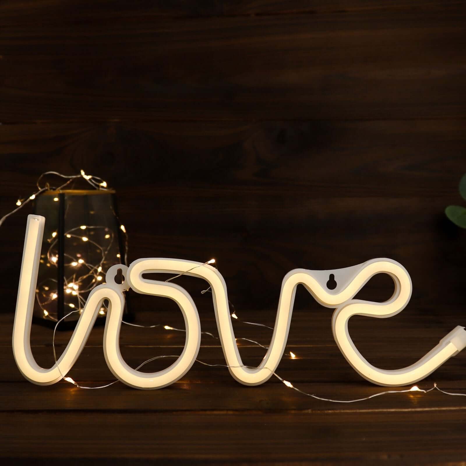 Love Neon Light Sign, LED Reusable Wall Decor Lights USB and Battery Operated 13