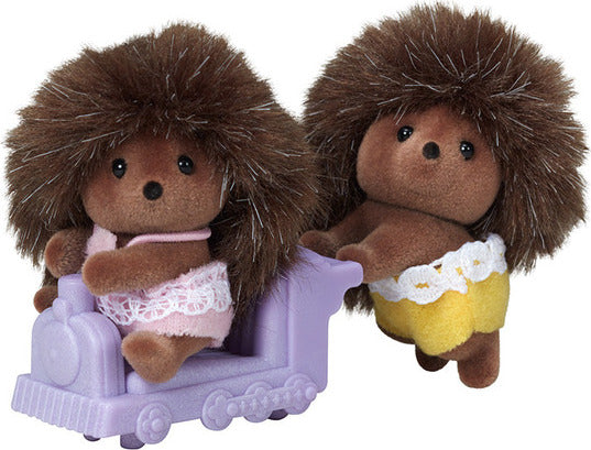 Calico Critters Pickleweed Hedgehog Twins