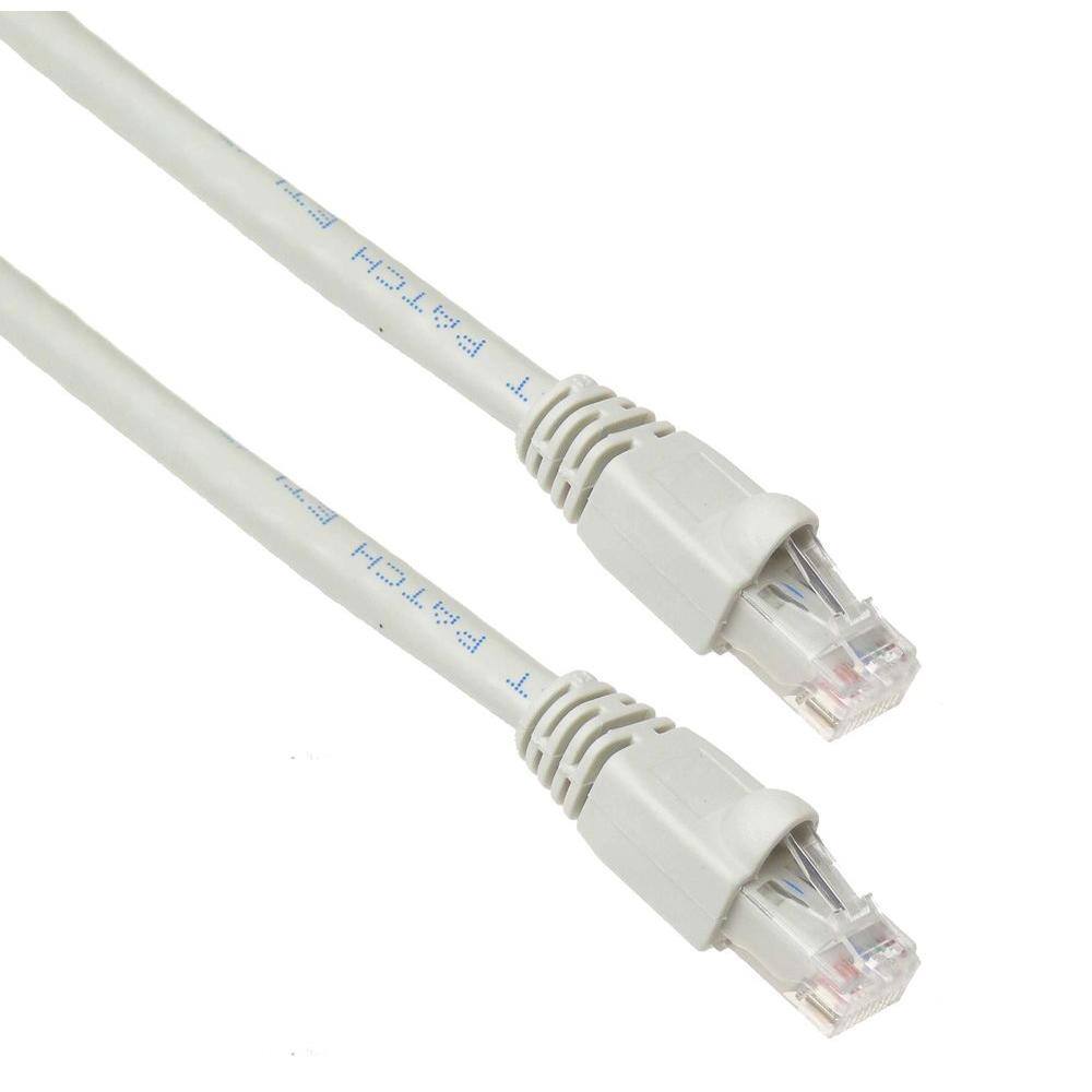 NTW 10 ft. Cat6a Snagless Unshielded (UTP) Network Patch Cable Gray 345-U6A-010GY