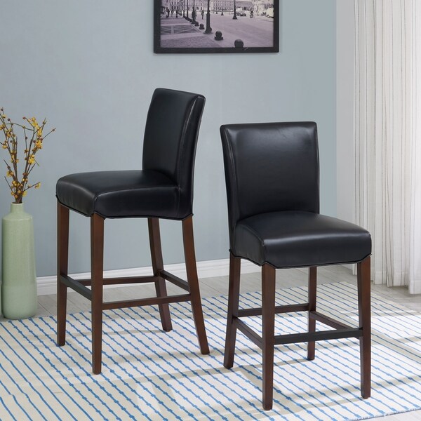 Milton Bonded Leather Counter Stool