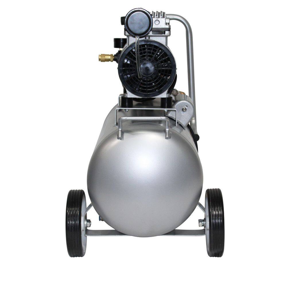 California Air Tools 8 Gal. 1 HP 120 PSI Ultra Quiet and Oil-Free Electric Horizontal Tank Air Compressor with Automatic Drain 8010AD