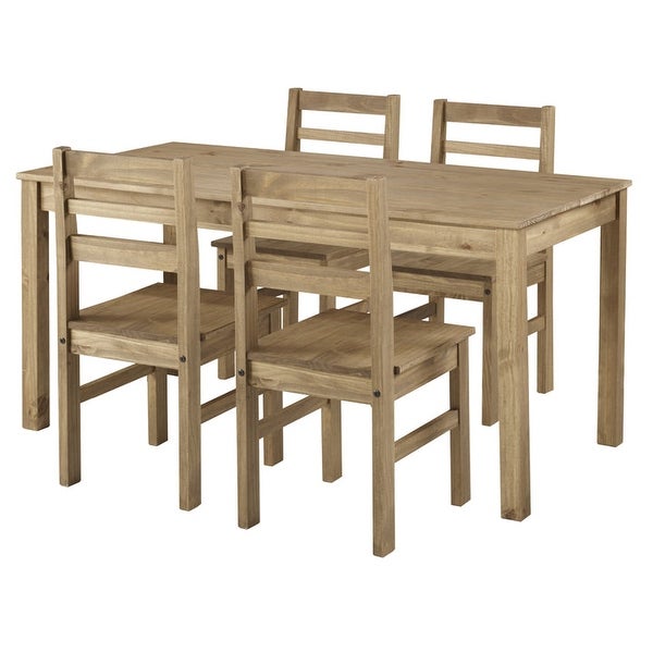 Wood Dining Table Corona Collection Furniture Dash