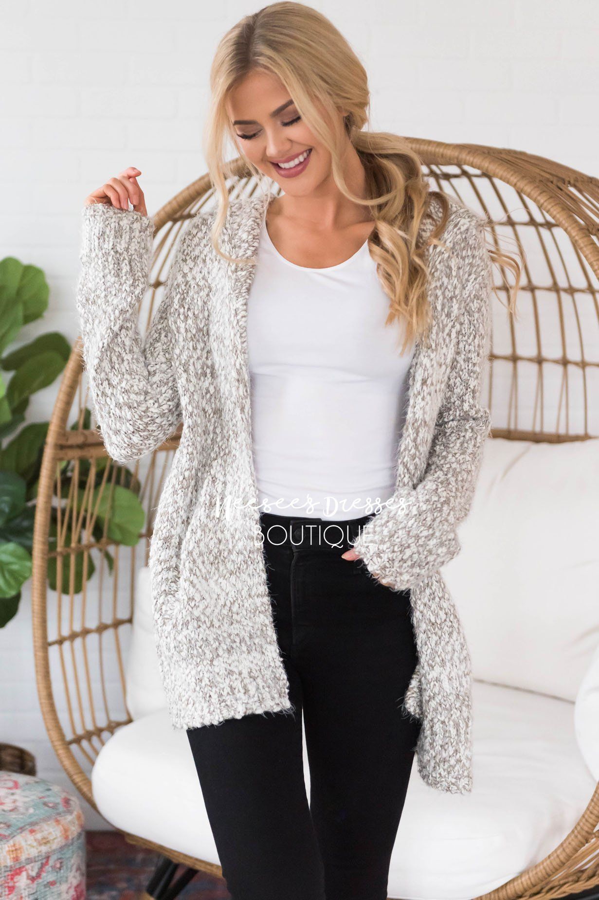 Peace On Earth Cardigan Sweater