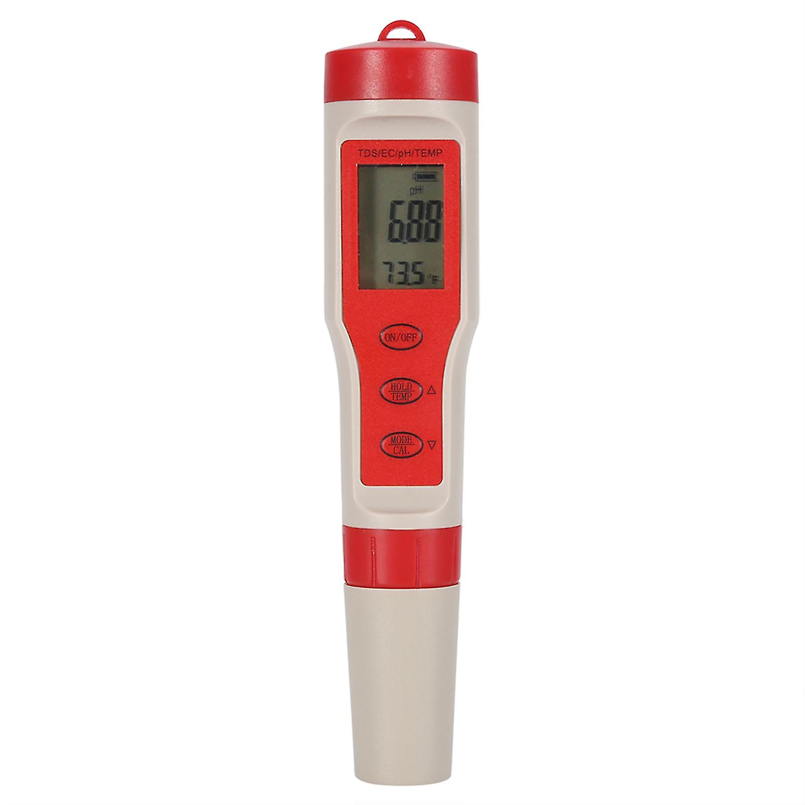 4 in 1 Function pH TDS EC TEMP Digital Water Quality Tester Monitor Meter Test Pen