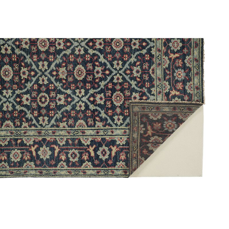 Weave and Wander Bashyr Blue Area Rug