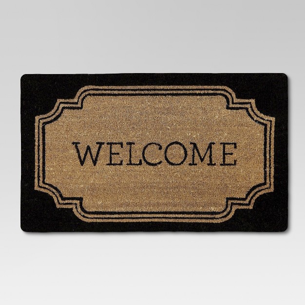 Welcome Coir Doormat