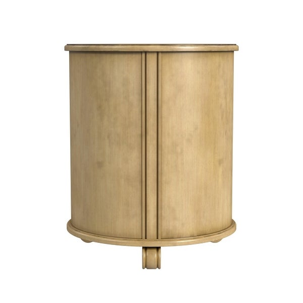 Lawrie Drum End Table