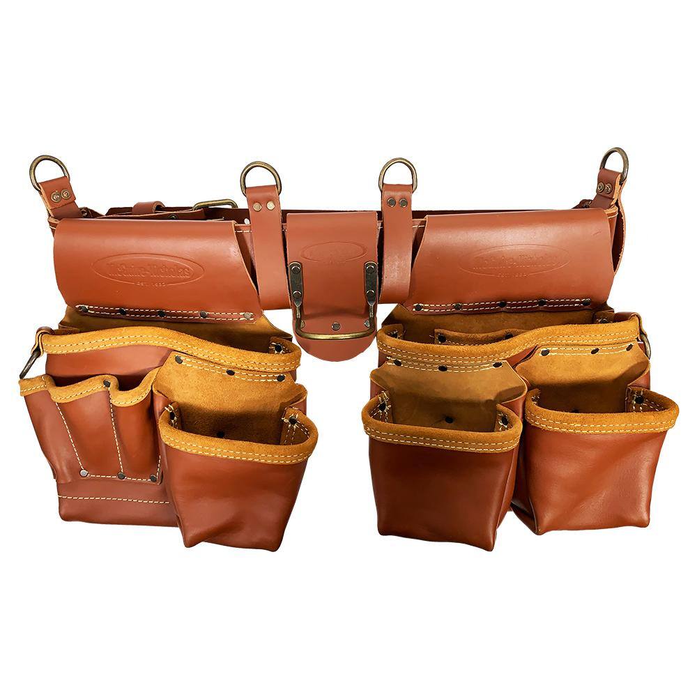 McGuire-Nicholas Master's 52.5 in. Brown Leather Rig (2-Bag) 1DM-527-M-2