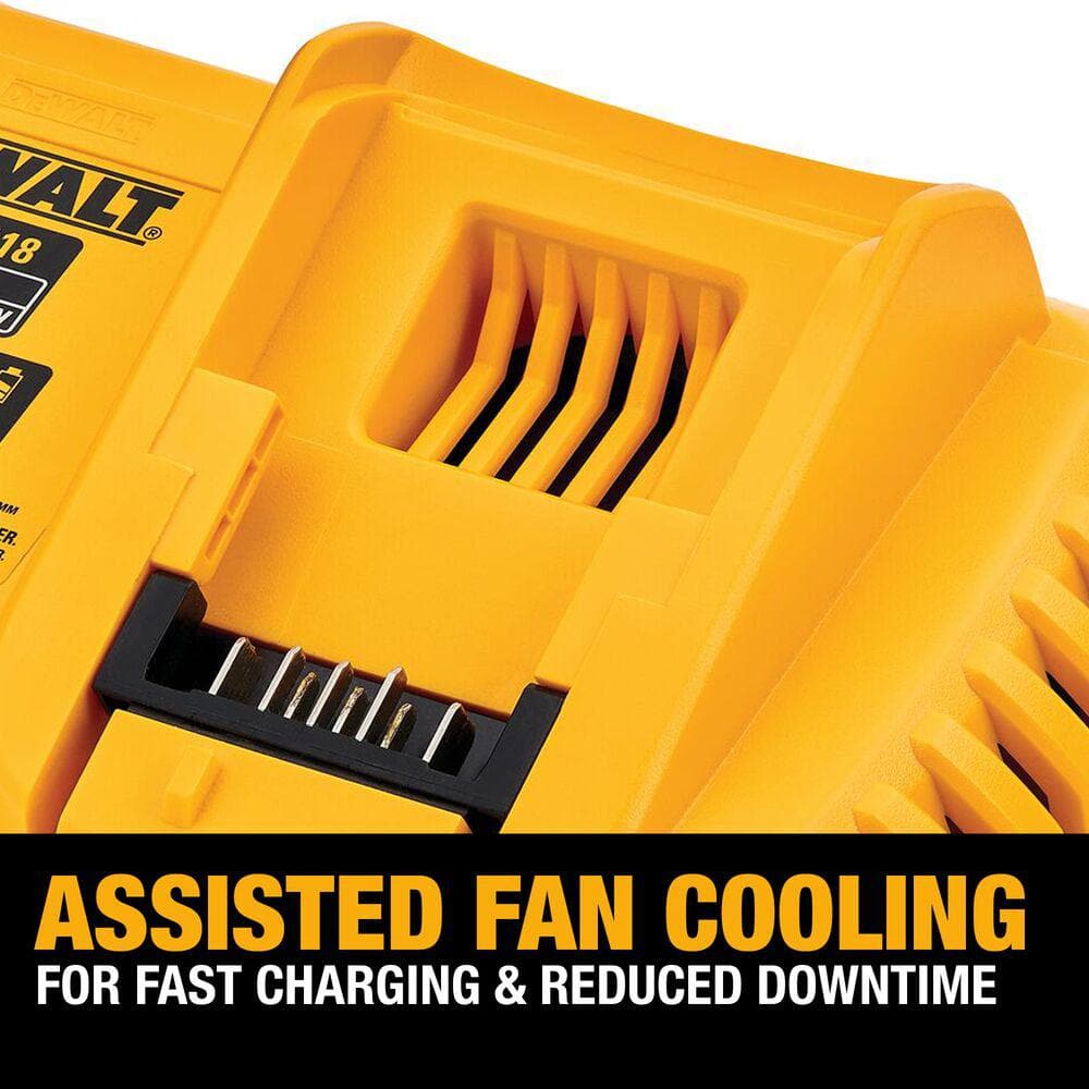 DEWALT 20V MAX Lithium-Ion Fan Cooled Fast Battery Charger DCB118