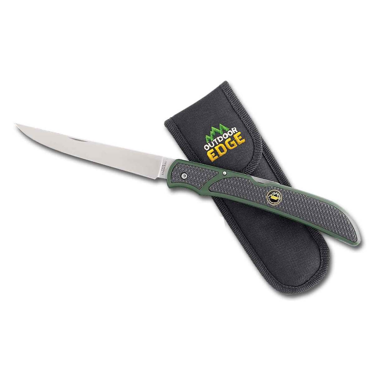 Outdoor Edge Fish and Bone 5 inch Folding Knife