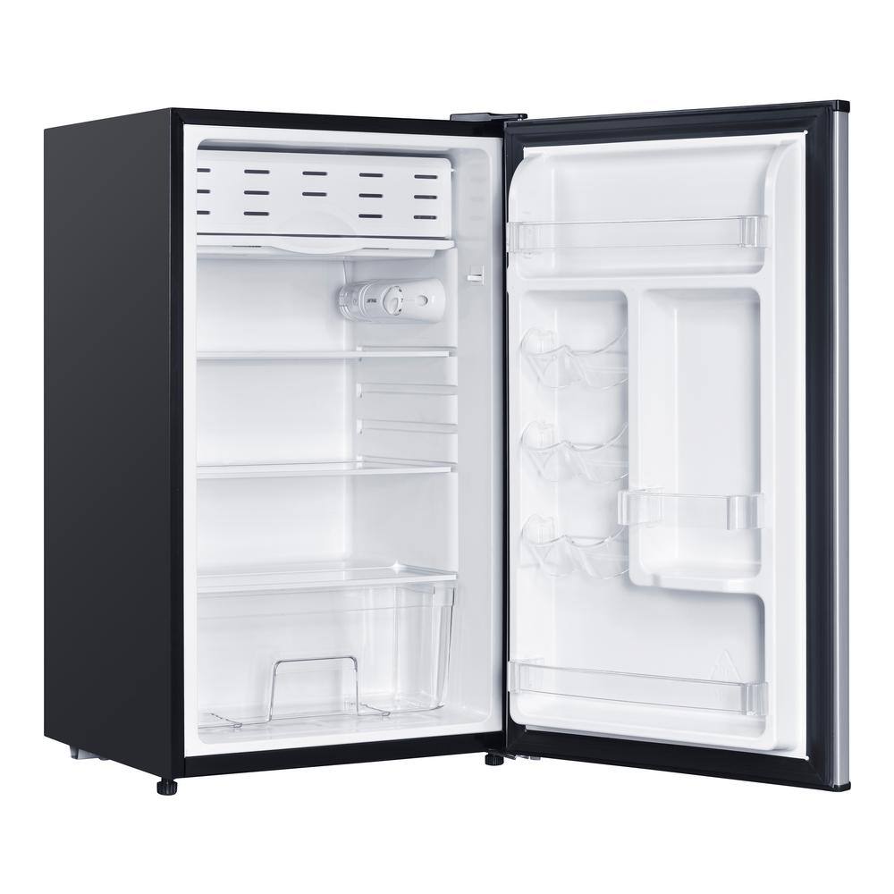 Magic Chef 3.3 cu. ft. Mini Fridge in Stainless Look HMR330SE