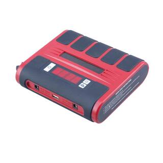 Portable Multi-Function Jump Starter and Power Bank Car Charger Emergency Battery Booster in RedBlack 91047