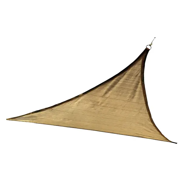 ShelterLogic 12'x12' Heavyweight Triangle Sun Shade Sail-Sand