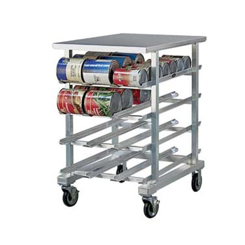 New Age Industrial 1225 Can Storage Rack， Mobile， Half-Size