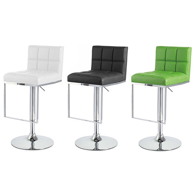 Set of 2 Alex Contemporary Adjustable Barstool