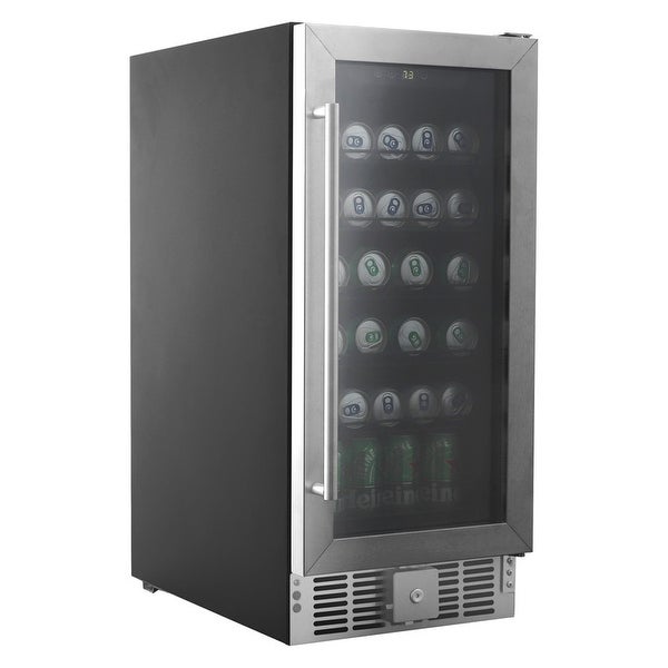 30 Bottle Wine Cooler FreeStanding Wine Cellar Refrigerator Beverage Wine Center