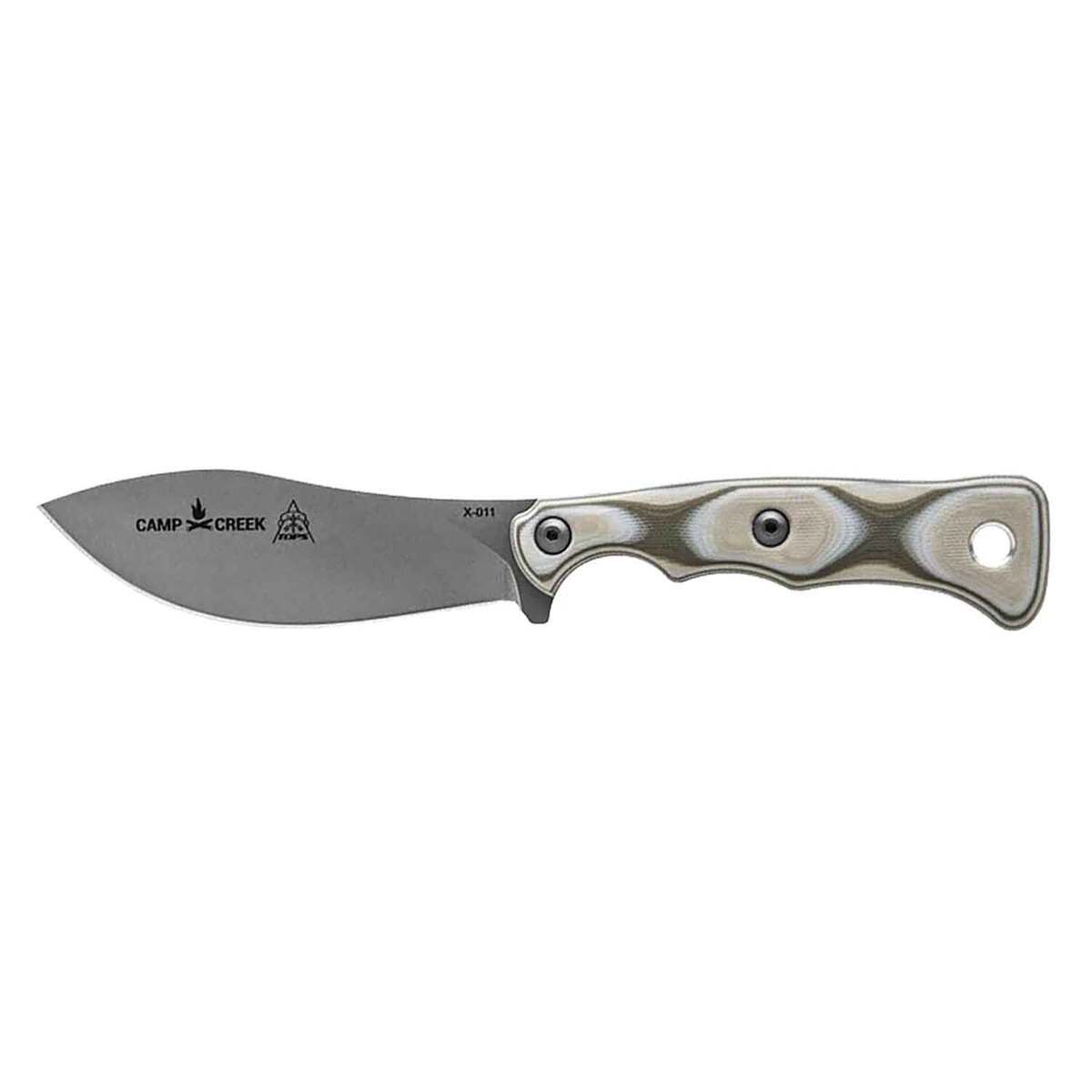 TOPS Knives Camp Creek 4.38 inch Fixed Blade