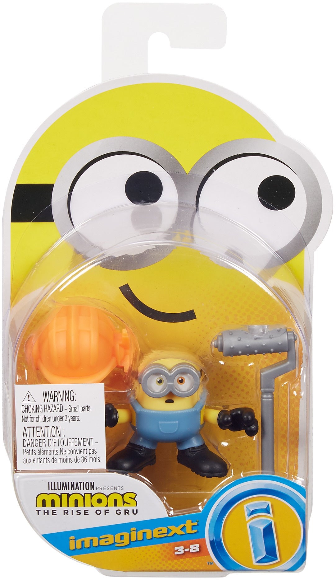 Imaginext Minions The Rise of Gru Construction Bob Figure， Preschool Toys