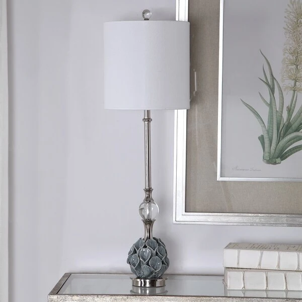 Uttermost Elody Blue Grey Buffet Lamp