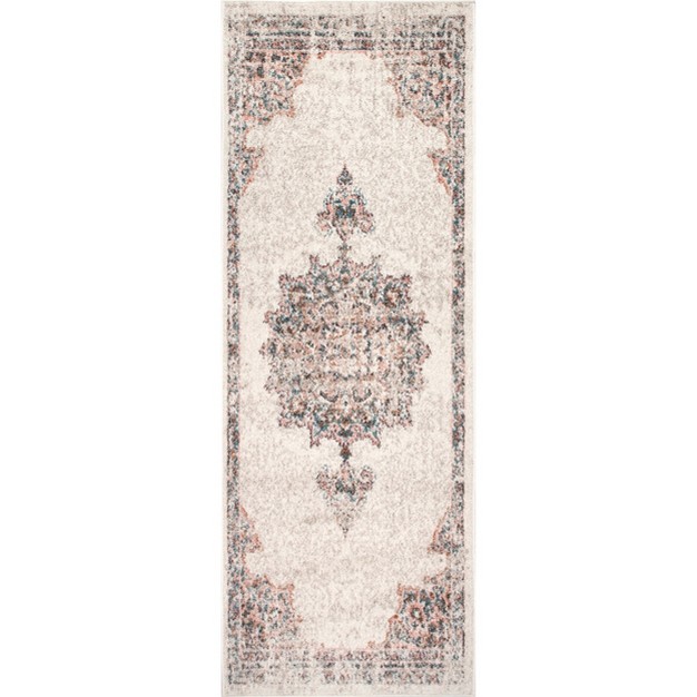 Nuloom Vintage Medallion Liliana Area Rug