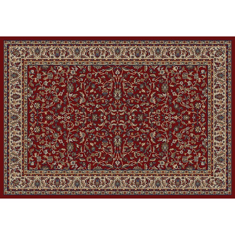 Merinos Kashan Floral Framed Rug