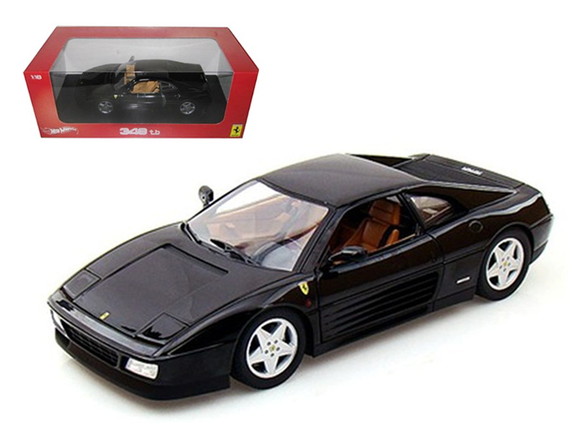 Hot wheels X5530  Ferrari 348 TB Black 1/18 Diecas...