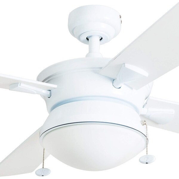 Copper Grove Ayre 52-inch White Outdoor 4-blade Ceiling Fan Shopping - The Best Deals on Ceiling Fans | 34777959