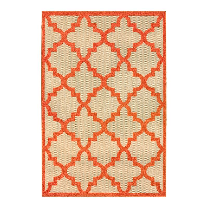 StyleHaven Corisco Quatrefoil Lattice Rug