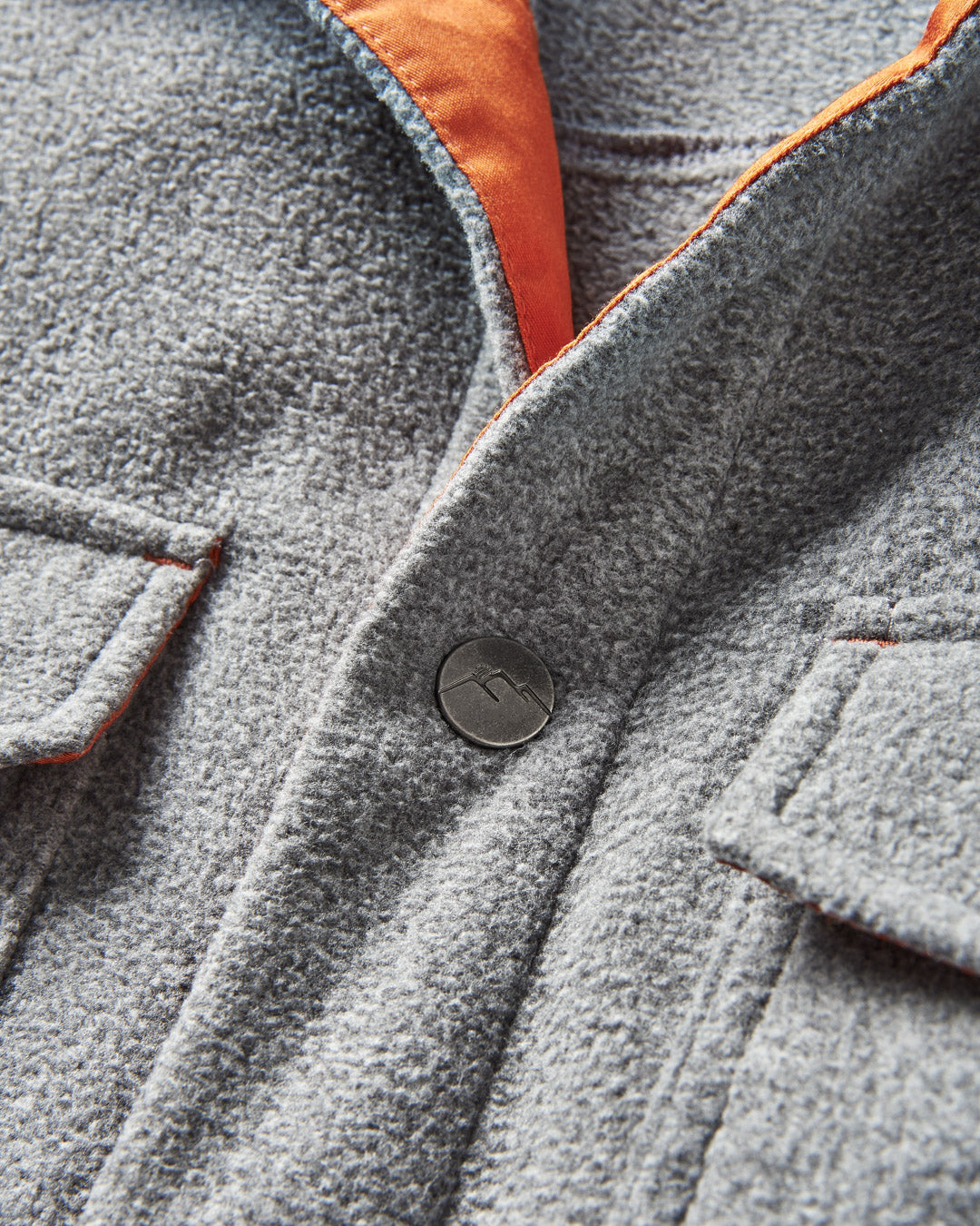 Maple Polar Fleece Shirt - Grey Marl