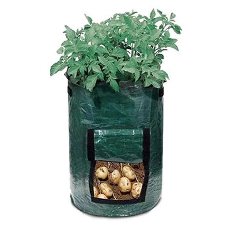 3/5/7/10 Gallon High Quality garden supplies plant nursery PE Plastic potato Grow bag grow bags for plants