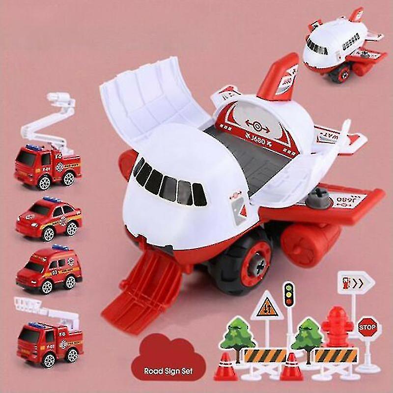 Airplane Car Toy Set